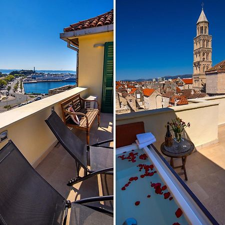 Diocletian Apartment Terazza Grande Spalato Esterno foto