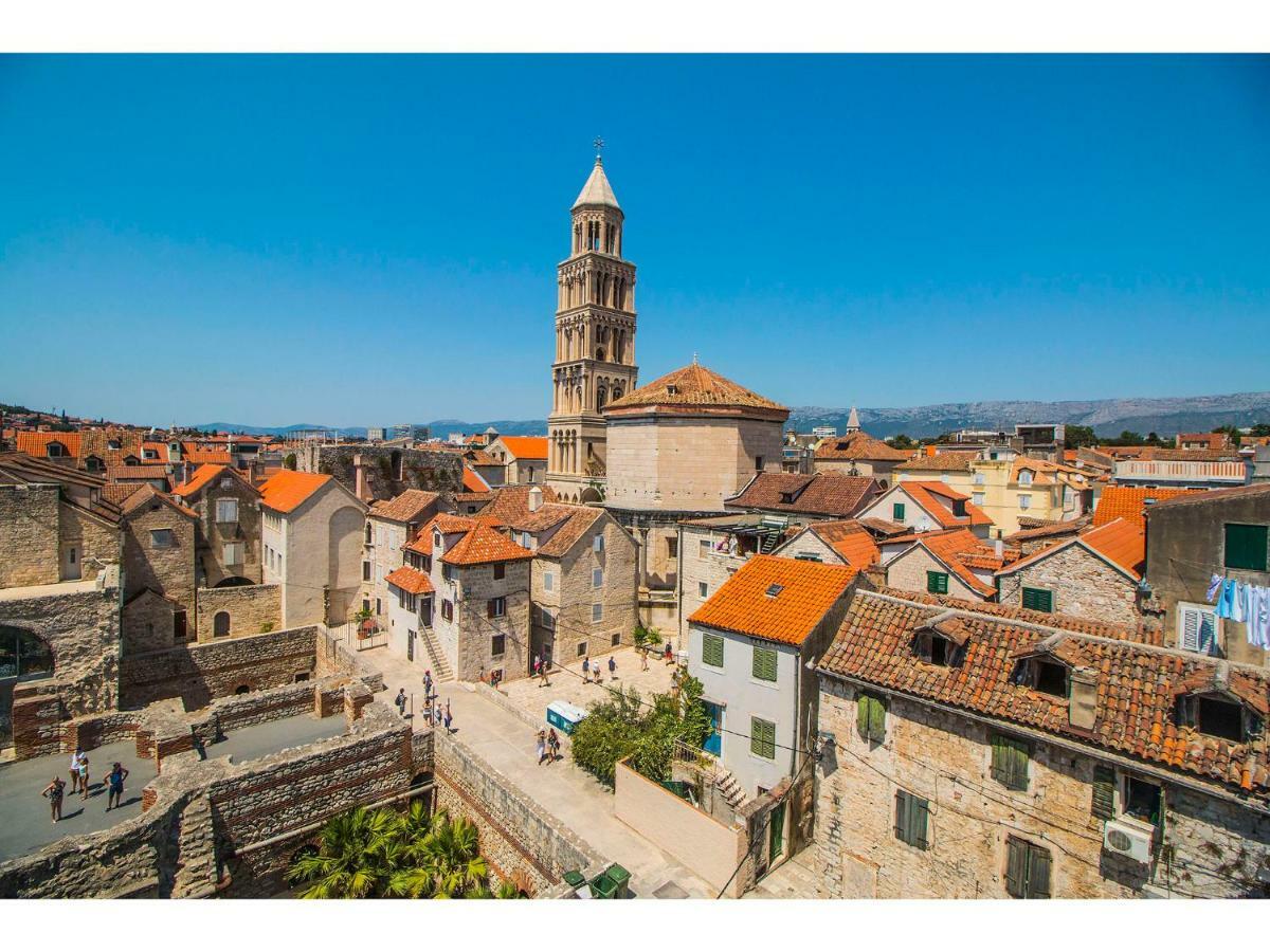 Diocletian Apartment Terazza Grande Spalato Esterno foto