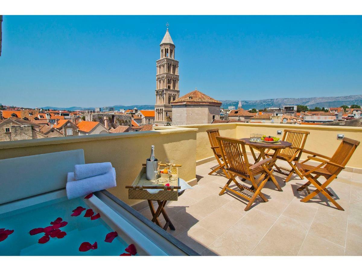 Diocletian Apartment Terazza Grande Spalato Esterno foto