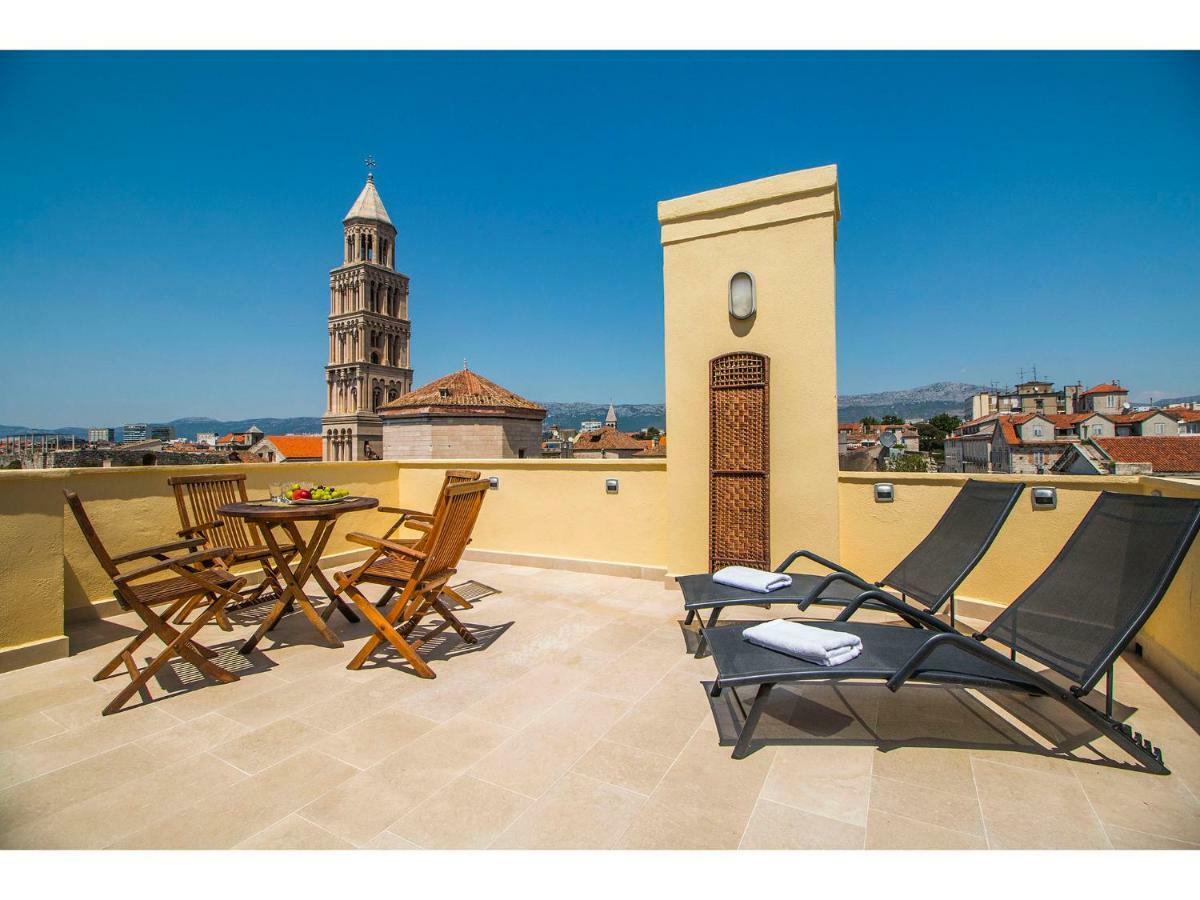 Diocletian Apartment Terazza Grande Spalato Esterno foto