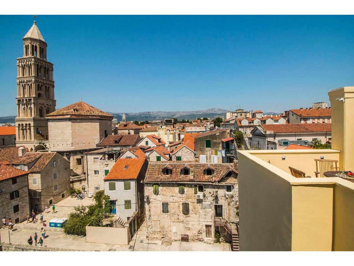 Diocletian Apartment Terazza Grande Spalato Esterno foto