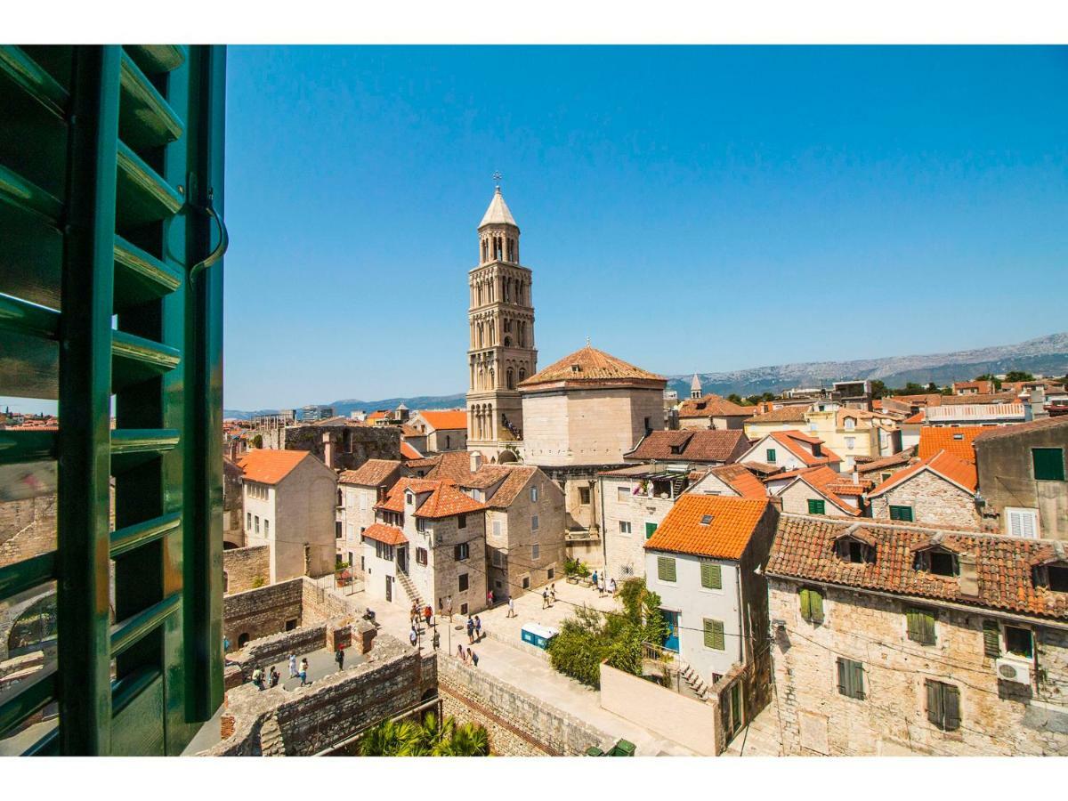Diocletian Apartment Terazza Grande Spalato Esterno foto