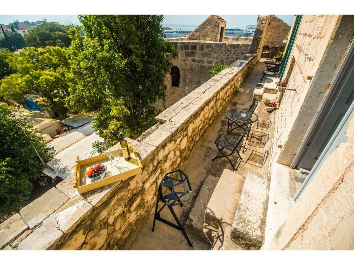Diocletian Apartment Terazza Grande Spalato Esterno foto
